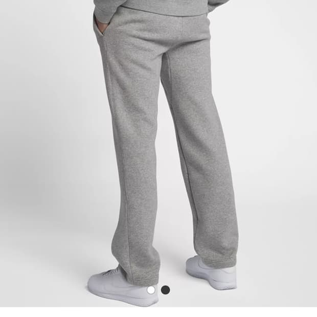 남성 나이키 기모일자팬츠 일자바지 와이드팬츠 트레이닝복