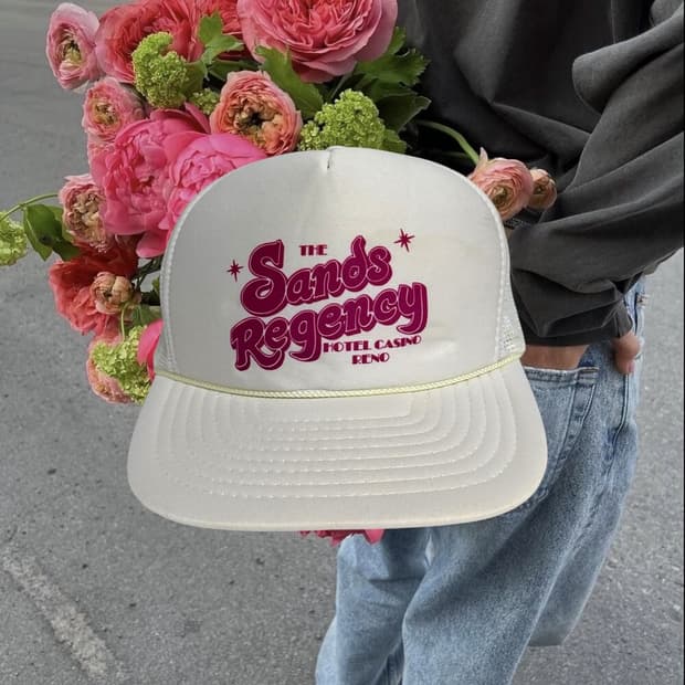 Vintage 90s The Sands Regency Hotel Cap 
