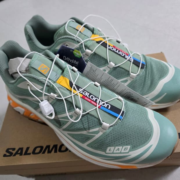 [새상품]살로몬 XT-6 Granite Green 310 사이즈 팝니다.