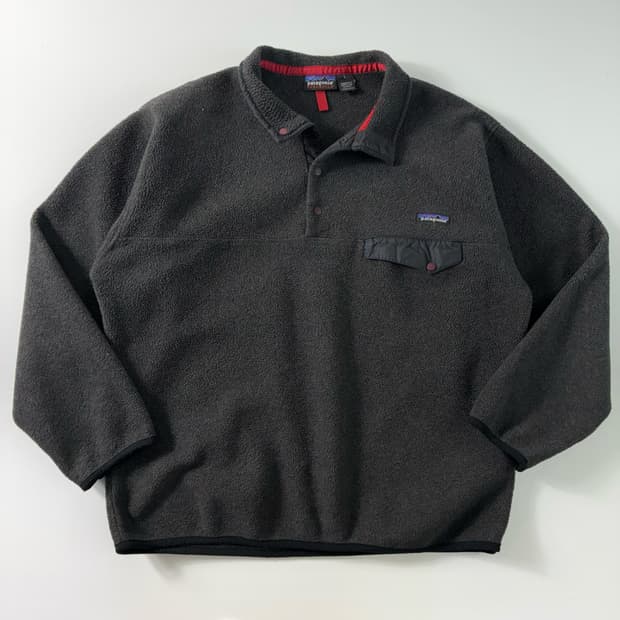 Patagonia 파타고니아 00,s 신칠라 스냅 티 풀오버 플리스