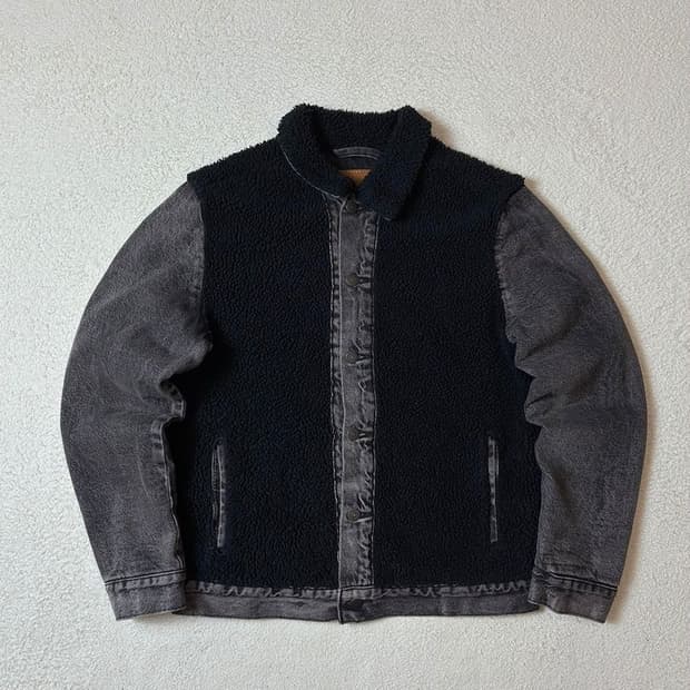리바이스 00's 프리미엄 드리즐러 쉐르파 데님 자켓 PN7232