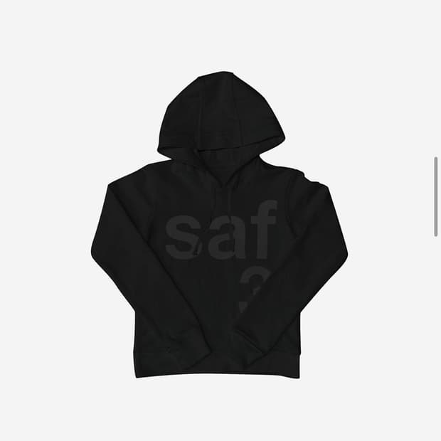 사파리스팟 우먼 1/2 베이직 사파리 후드 블랙