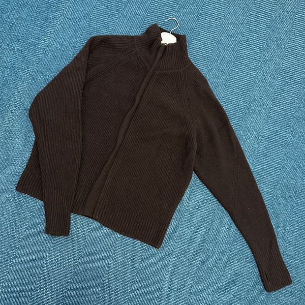 [L] 토니웩 니트 집업