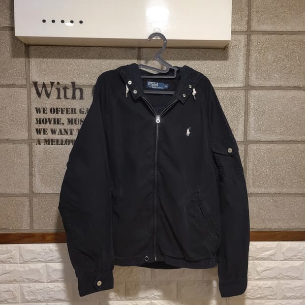 폴로 랄프로렌 코튼 후드 자켓 L