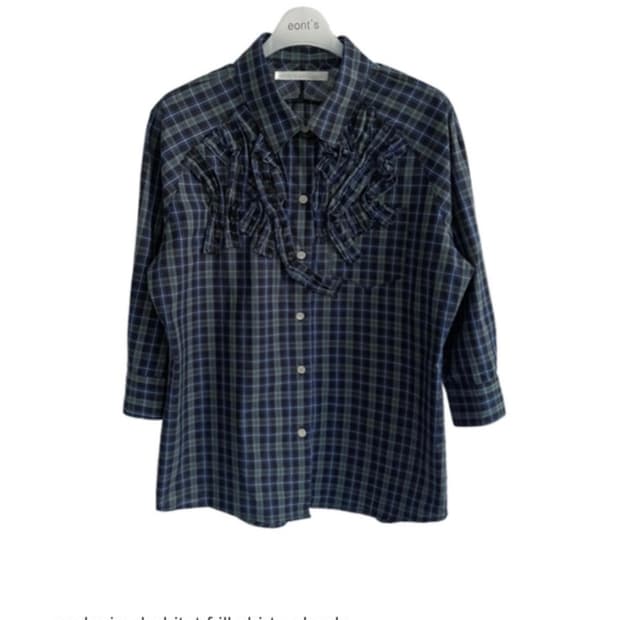 에옹쓰 해비타트 프릴셔츠