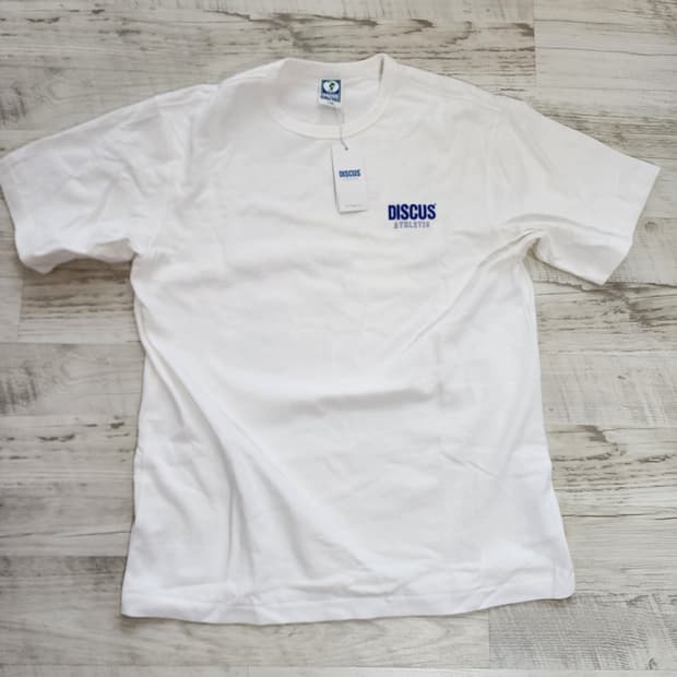 (새상품) DISCUS 디스커스 반팔 티셔츠 팜 L(100~103)사이즈