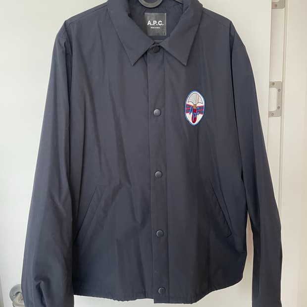 A.P.C. 아페쎄 코치 자켓 네이비 M 