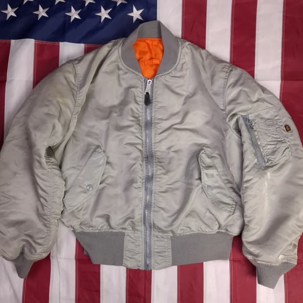 오리지날 미국제조 알파사 미공군 민수용 MA-1 항공자켓
