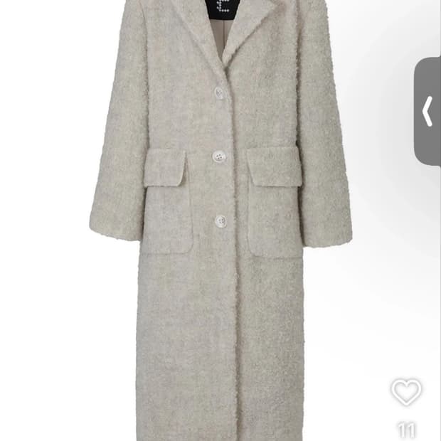 씨호린 런던부클 코트 크림 s[ 올해 품절 컬러, 프리미엄희소템