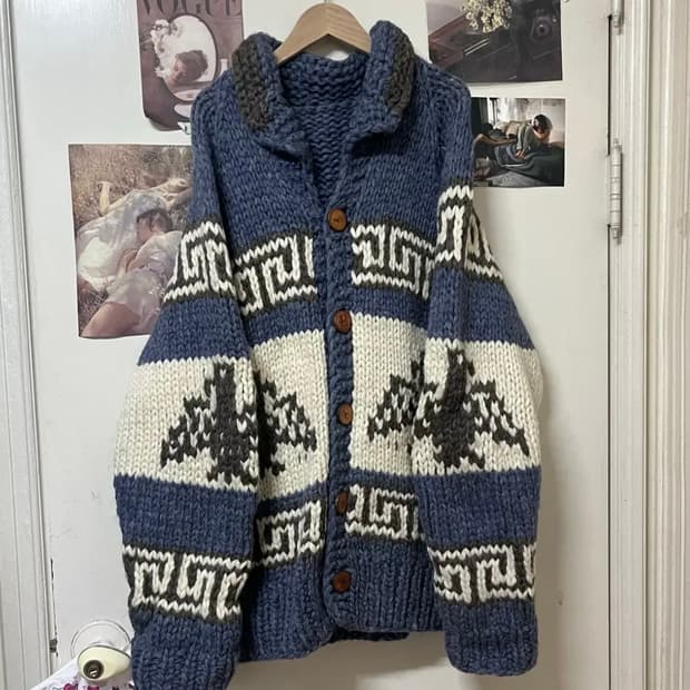 리얼 캐나다 코위찬 블루컬러