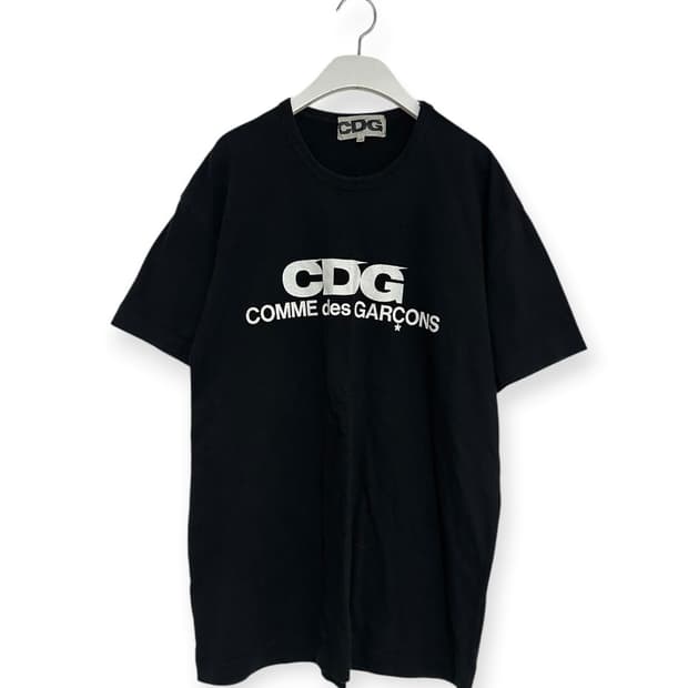 꼼데가르송 CDG 블랙 반팔 티셔츠