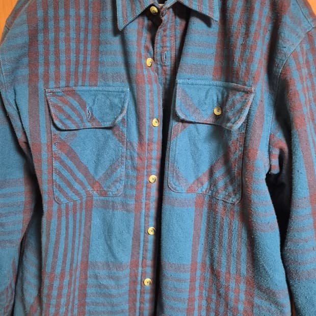 이지 시즌 5 플란넬 자켓 m사이즈