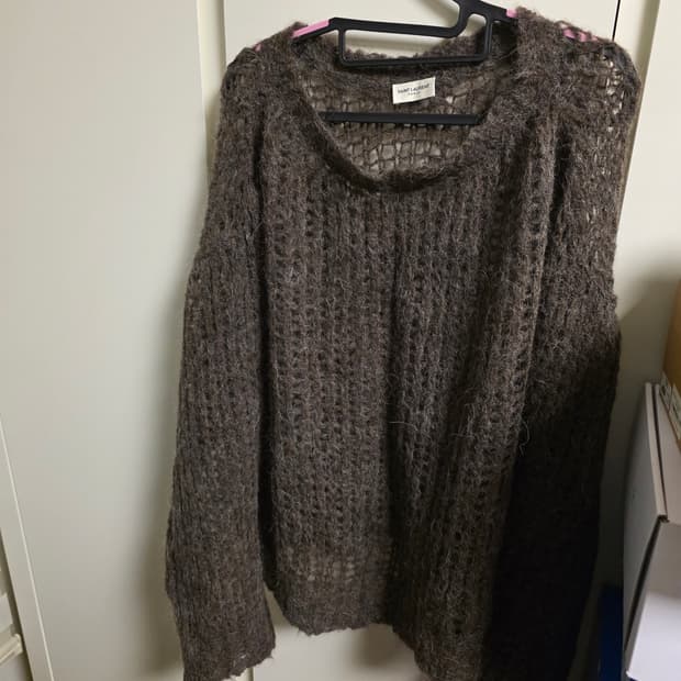 정품 생로랑 오버핏 니트 105사이즈