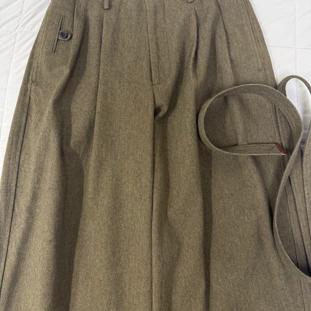 M 렉토 벨티드 팬츠