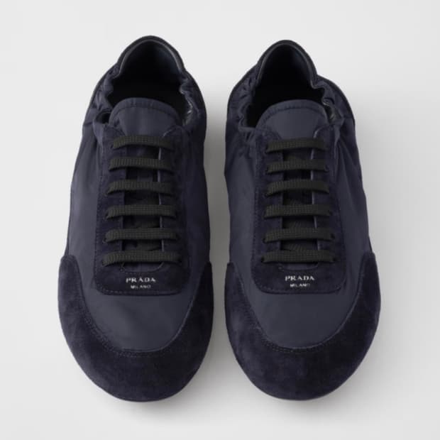 프라다 컬랩스 스니커즈 (39 네이비)