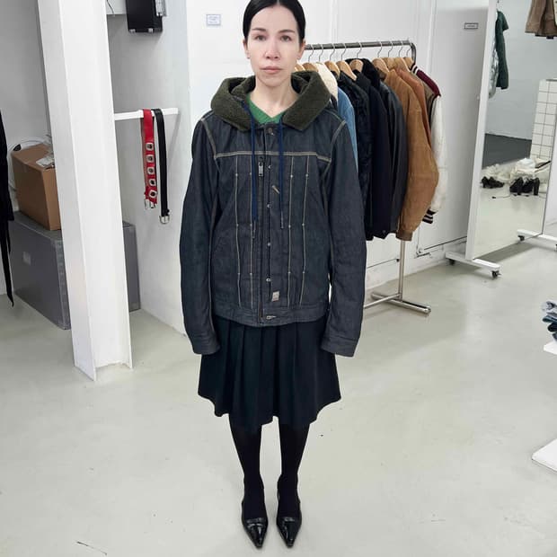 디젤 데님 봄버자켓 