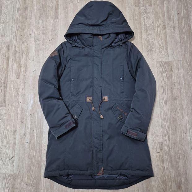 머렐 아웃도어 덕다운 후드 야상 롱패딩 점퍼