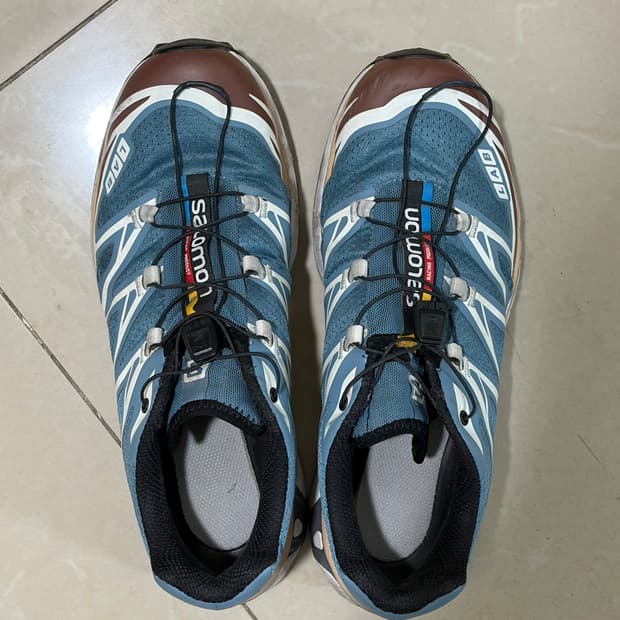 살로몬 XT-6 에게안 블루 톨토이즈 쉘 245