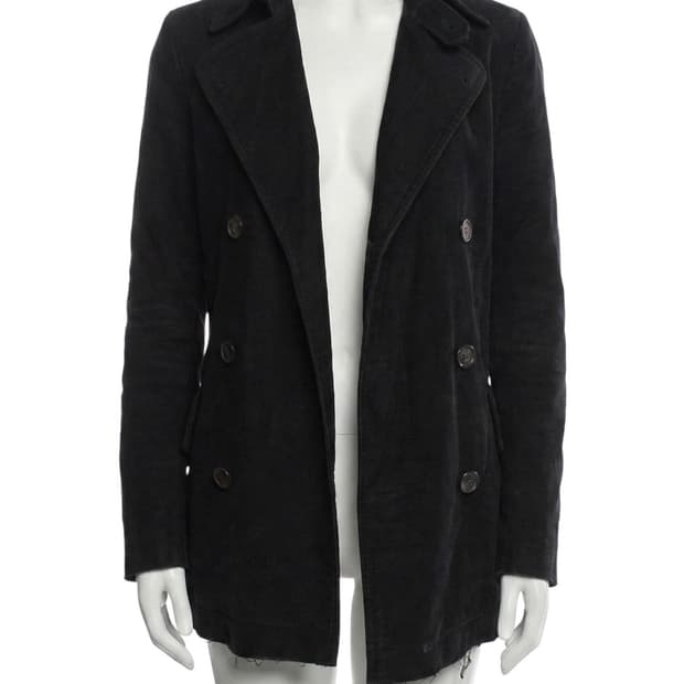 Moleskin pea coat