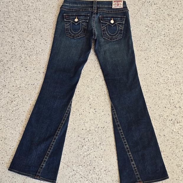 트루릴리전 조이 로우라이즈 부츠컷 데님 팬츠 29