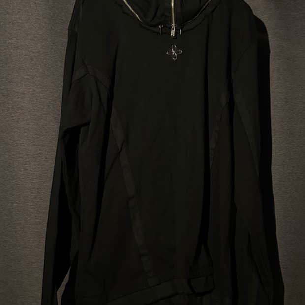 Surgery-닌자 쓰리웨이 롱 슬리브 티셔츠 블랙