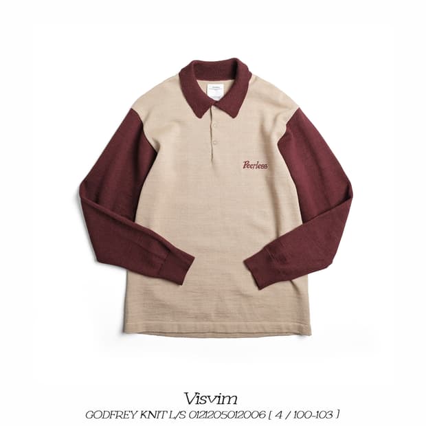 비즈빔 Godfrey 린넨 울 폴로셔츠 4사이즈
