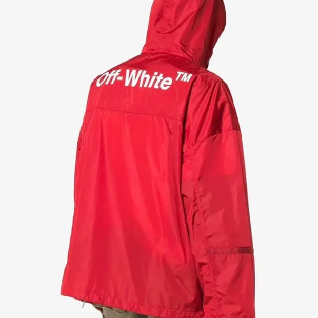 off white 오프화이트 바람막이