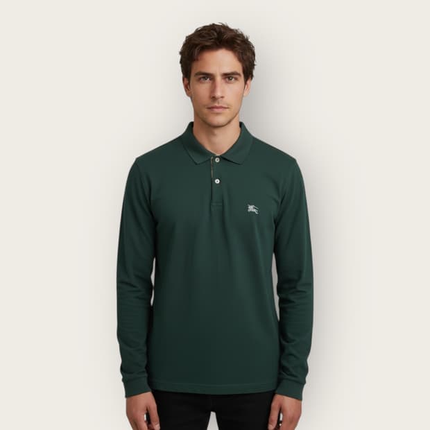 L/ 버버리 기마로고 PK 긴팔