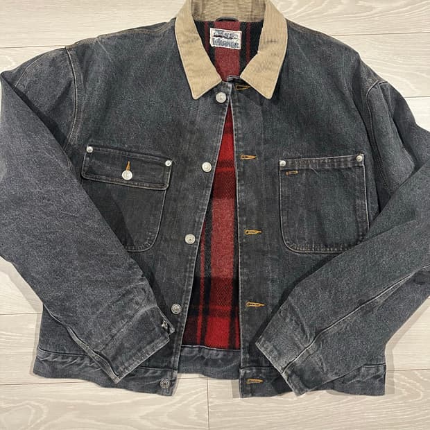 폴로 덩가리 던가리 데님 자켓