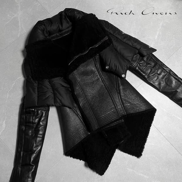 릭오웬스 나스카 시어링 무스탕 40