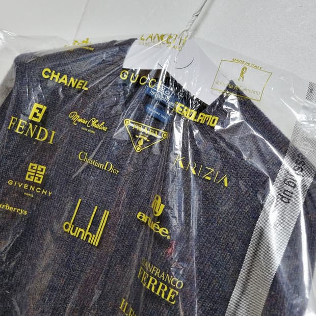 남성 폴로 울 100% 램스울 LAMBS WOOL 모 양모 긴팔 니트