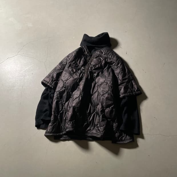 H•d Dining-Dyed Quilted Short Sleeve Top