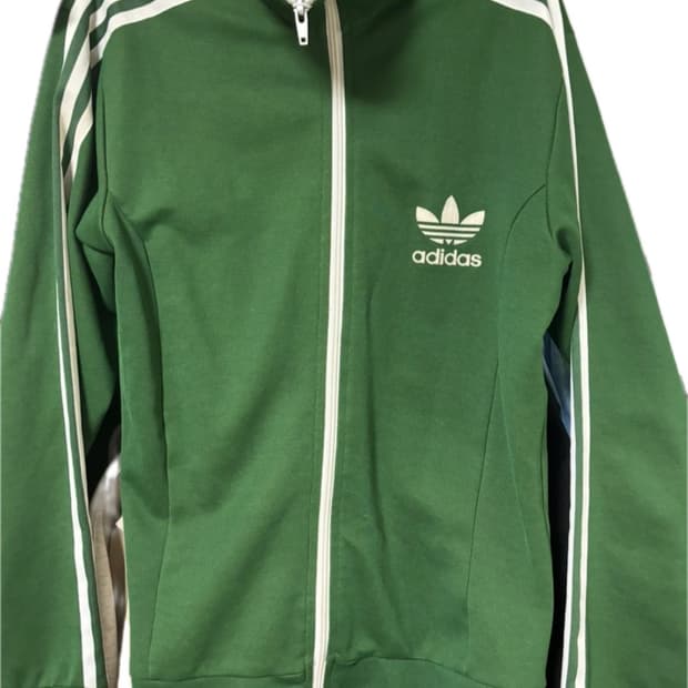아디다스 불꽃 정품 그린 3선 트랙 자켓 100