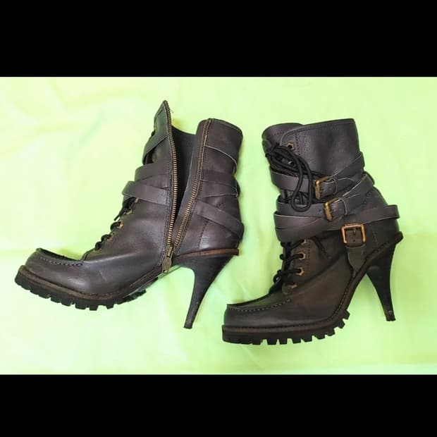 Vintage boots(grey)  240