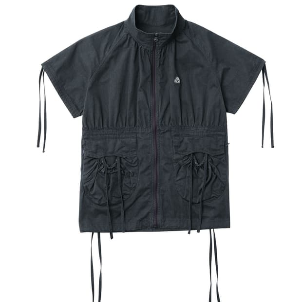 코이세이오 SHIRRING POCKET JACKET CHARCOAL