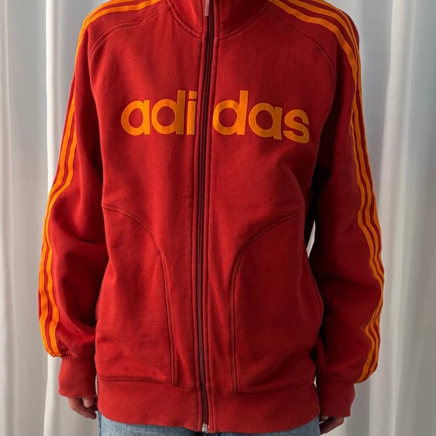 [M-L]아디다스 JPN 올드스쿨 스펠아웃 코튼 집업