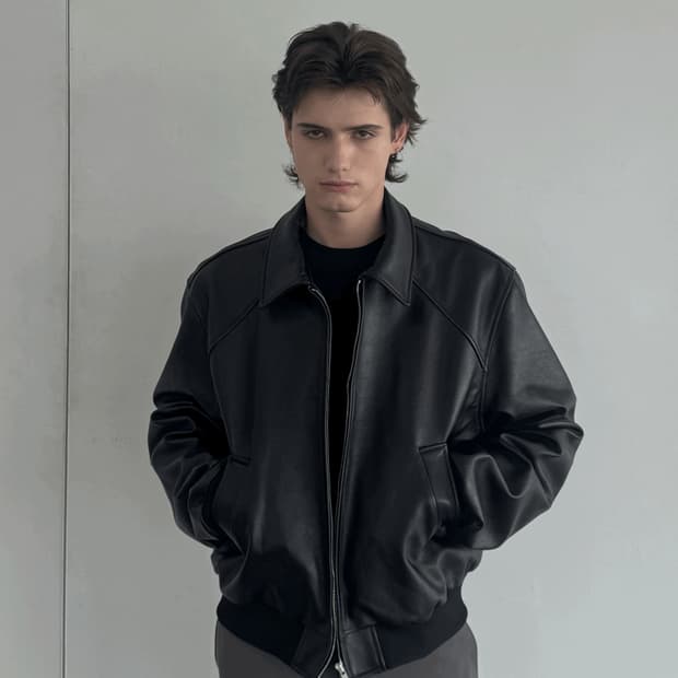 [S] 준느 J40 고트 레더 자켓 초판