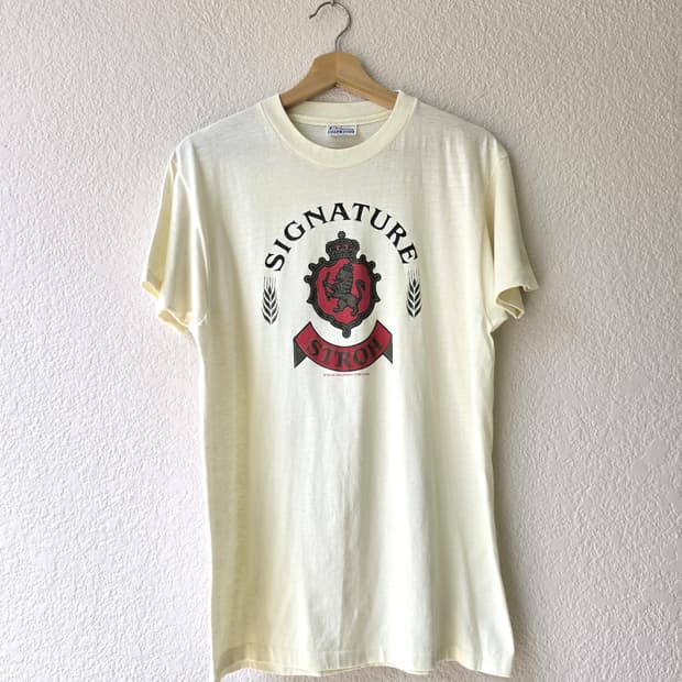 80-90s 헤인즈 맥주프로모션 싱글스티치 (made in usa)