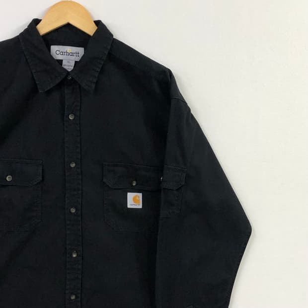 XL 칼하트 블랙워크 셔츠