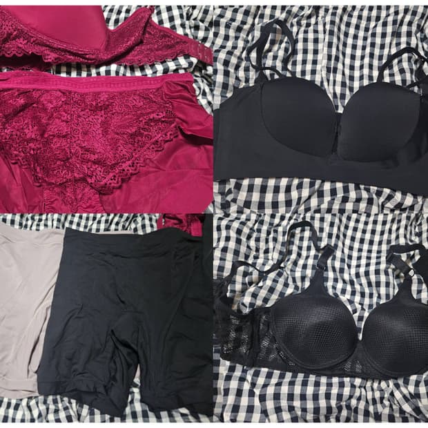속옷정리 여성속옷세트 브라