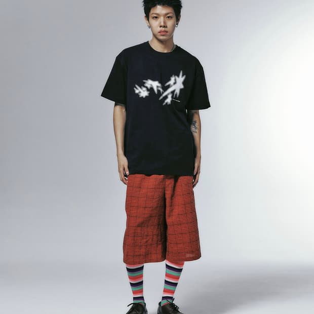 나이스고스트클럽 HALFTONE SYMBOL TEE_BLACK