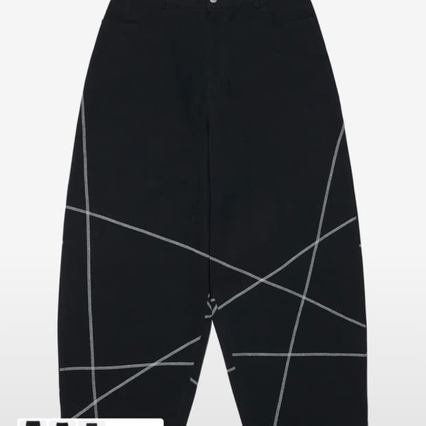 노메뉴얼 팬츠 S.L WIDE PANTS - BLACK