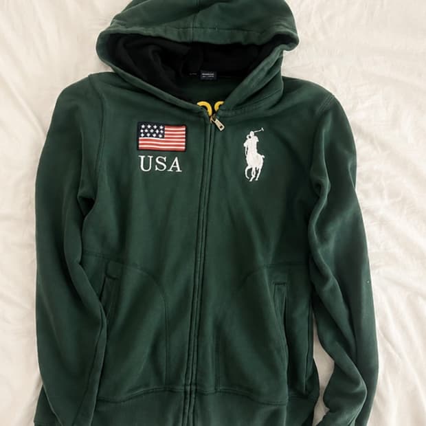 폴로 빅폴로 빅포니 USA 후드집업