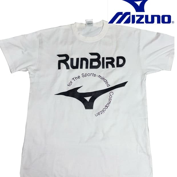 y2k 미즈노 반팔 티셔츠 슬리브리스 90’s 올드스쿨 