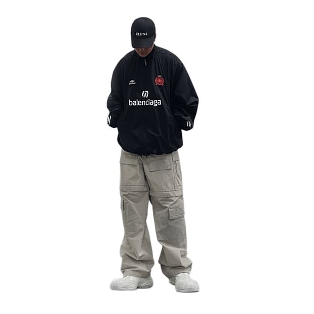 [41] 발렌시아가 25FW 바스켓볼 스니커즈 화이트 백화점판