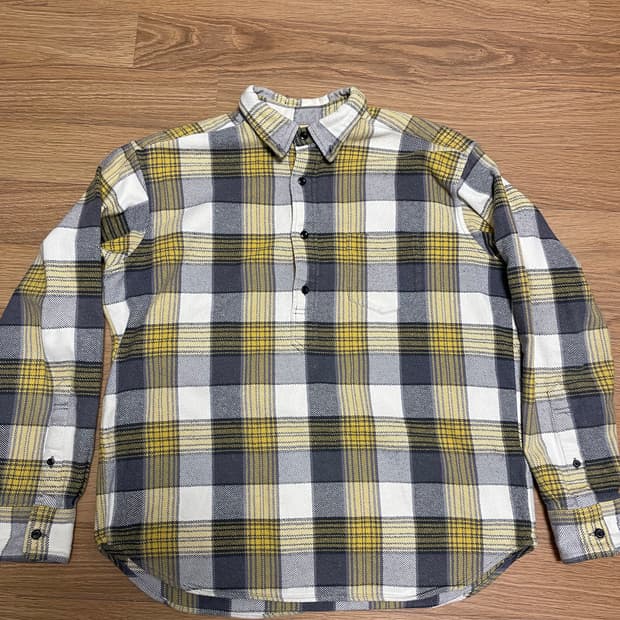 빔즈 플러스 체크 풀오버셔츠