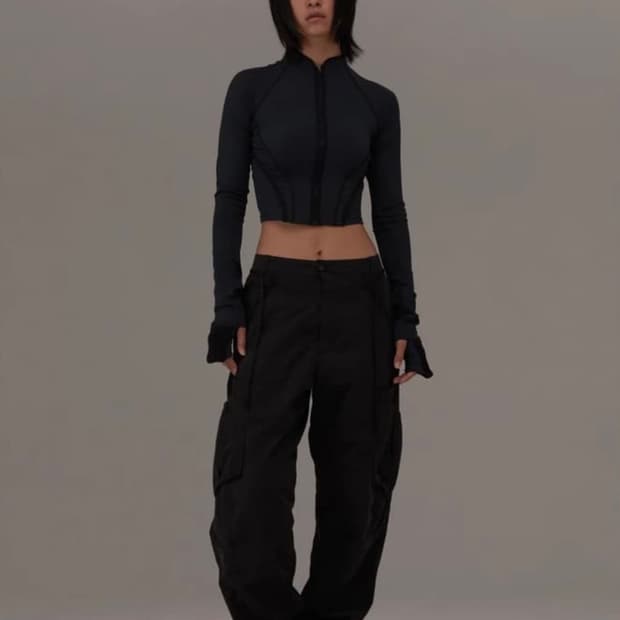 혜인서 BLACK UTILITY PANTS 1
