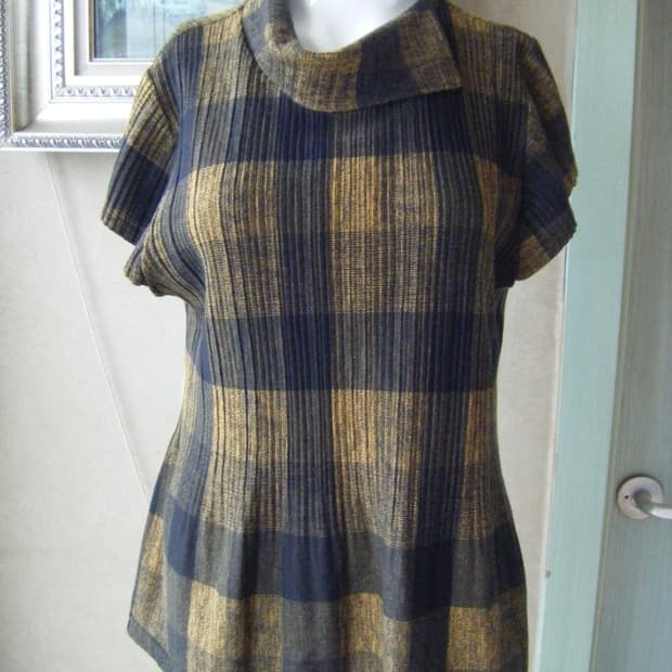 [Casalinga] Cowl Neck Knit Top 