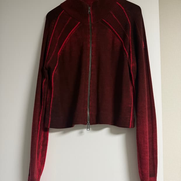 Diesel 디젤 니트집업 