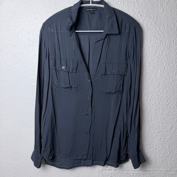 JAMES PERSE 2pocket shirt blouse